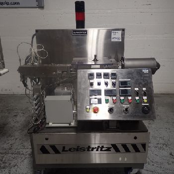 Leistritz#MIRO18GL, twin screw extruder,20:1 L/D,electrically heated,water cooled,1.5 hp,2006,#3076-9