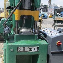 30 Ton,Bruderer#BSTA30, 3-post high speed press, control &amp; feeder, 1/2" to 1-1/2 adjustment, 8-1/2 SH, 100-600 SPM