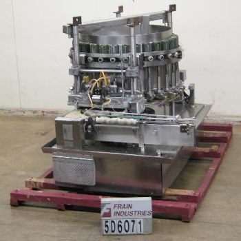 Hema#MR30, automatic, continuous motion, Stainless Steel, 30 head rotary filler, to 500 cpm