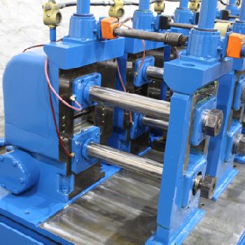 7 Stand,Yoder#2-2-1/2, rollformer,3-1/2" x .165 capacity,7 passes,side pass rolls,#71511