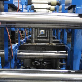 7 Stand,Yoder#2-2-1/2, rollformer,3-1/2" x .165 capacity,7 passes,side pass rolls,#71511