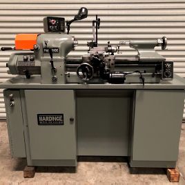 Hardinge # HLV-H-EMS Torno para sala de herramientas de superprecisión, pulgadas / métrico, 1984