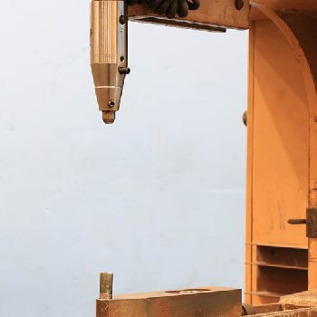 6 Ton,Haeger#HP6-B, hardware insertion, 18" throat, foot pedal, batch counter, 1-1/2 HP, #156843