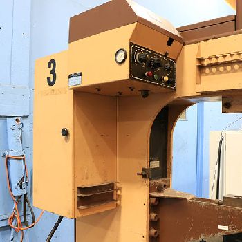 6 Ton,Haeger#HP6-B, hardware insertion, 18" throat, foot pedal, batch counter, 1-1/2 HP, #156843