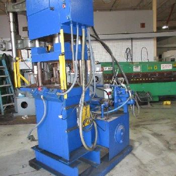 50 Ton,Neff#H-SERIES, 10" str.,4-post,guided ram,22 x 16 bed,16 max opening,1981