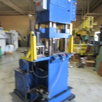 50 Ton,Neff#H-SERIES, 10" str.,4-post,guided ram,22 x 16 bed,16 max opening,1981