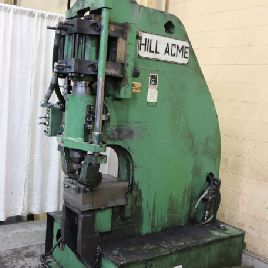125 Ton,Hill-Acme#7, hydraulic punch, joystick operation, #69485