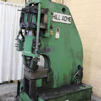 125 Ton,Hill-Acme#7, hydraulic punch, joystick operation, #69485