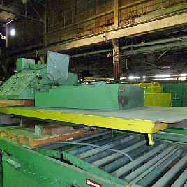 48" x .075Rowe/McKay, cut to length line,R to L,combo coil car/tipper,hump table