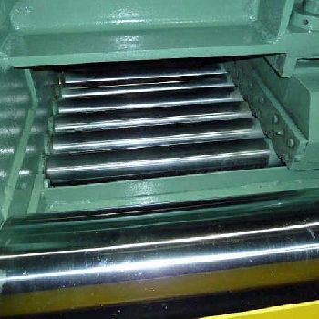 48" x .075Rowe/McKay, cut to length line,R to L,combo coil car/tipper,hump table