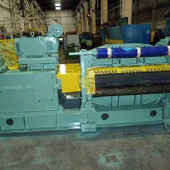 48" x .075Rowe/McKay, cut to length line,R to L,combo coil car/tipper,hump table