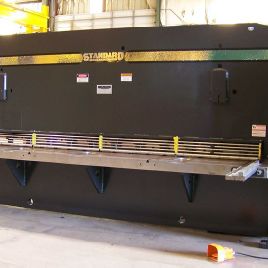 1/4" x 10’StandardIndustrial #AS250-10, 13-36 SPM, 36 PLC back gauge, 19000 lbs, new