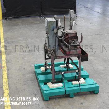 .75 gal.Werner &amp; Pfleider, jacketed, 304 Stainless Steel, double arm, sigma blade mixer, 3 HP, hand tilt with 31" discharge height