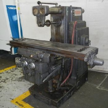 Kearney &amp; Trecker#205-SA, 12" x 50 table,28 long.travel,1500 RPM,5 HP,1 HP vertical hd,’64
