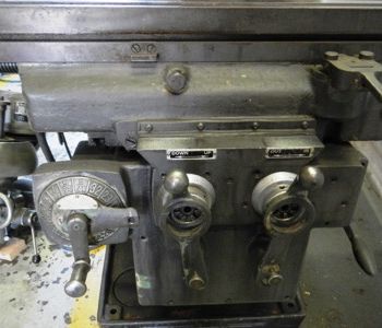 Kearney &amp; Trecker#205-SA, 12" x 50 table,28 long.travel,1500 RPM,5 HP,1 HP vertical hd,’64