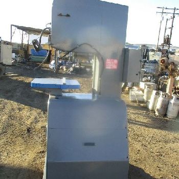 20" x 13DoAll#2013-10, vertical band saw, with welder, 30 x 24 tilting table, 2 HP, 50-5200 fpm, Serial # 339-76307