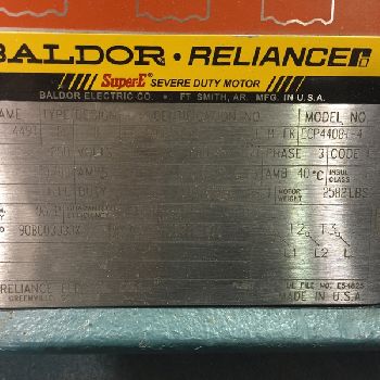 250 HP 1800 RPMMarathon/Baldor,Frame449T,TEFC,new/rebuilt,460V.(3 available)