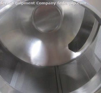 24"ThomasAcela Cota #24-III, Stainless Steel coating pan, 1-spray gun, Serial #476, #49997