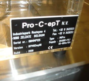 Pro-C-EptMi-Pro, high shear mixing system,w/1300 &amp; 1900 gram glass mixing bowls w/main blade &amp; hi-speed chopper,2008,#34067