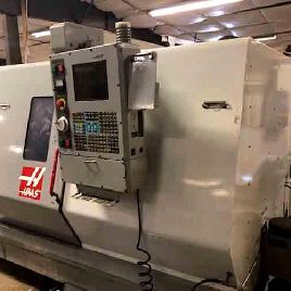 Haas#SL-30, CNC lathe,30" sw,3 bar,3400 RPM,30 HP,12 position turret,2004