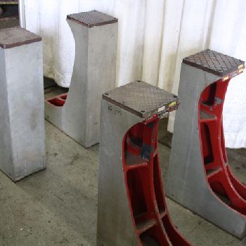 8" x 29-1/2 x 18Nortonangle plates, set of 4, #66849