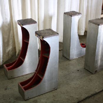 8" x 29-1/2 x 18Nortonangle plates, set of 4, #66849