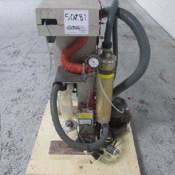 Lab Spray Dryer,Buchi#B-190, glass chamber,cyclone &amp; dust collect,3000 watt heater,on-brd.peristaltic pump,220 V.,#50287