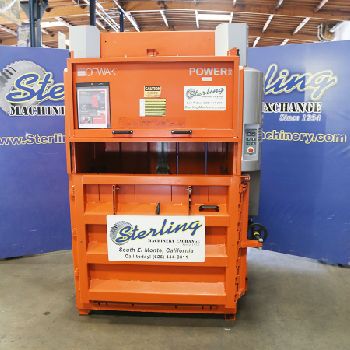 47" x 20Orwak#COMPACTOR-3420, 26 ton, plastic &amp; cardboard bailers/compactors, bale indicator, #A5890
