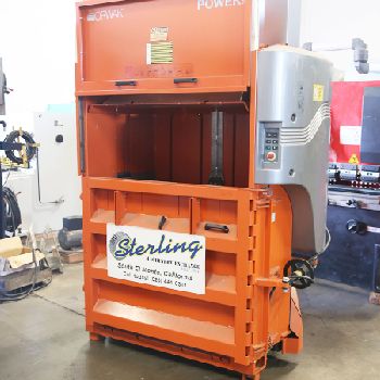 47" x 20Orwak#COMPACTOR-3420, 26 ton, plastic &amp; cardboard bailers/compactors, bale indicator, #A5890