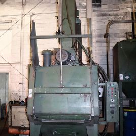 6 cu.ft.Gofftumblast, 1 x 15 HP blast wheels, with dust collector