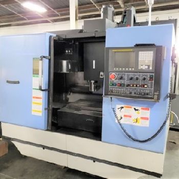 Doosan #MV3016LD, Fanuc 0i,TSC,Cat 40,30" X,16 Y,20 Z,20 ATC,5k hrs,fresh spindle,2007