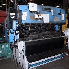 50 тонн, Amada # RG-50, гидравлический листогибочный пресс, NC9-EXII, 78,7 "OA, сверхглубокое горло, 91 - 98 (доступно 2)