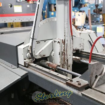 18" x 20Hyd-Mech#V-18Series 2, 65-385 FPM blade speed, 2 hydraulic vises, head tilt, guide arm, 7.5 HP, 2004, #A5850