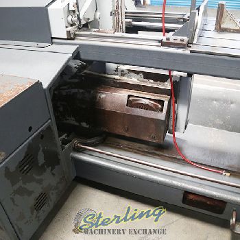 18" x 20Hyd-Mech#V-18Series 2, 65-385 FPM blade speed, 2 hydraulic vises, head tilt, guide arm, 7.5 HP, 2004, #A5850