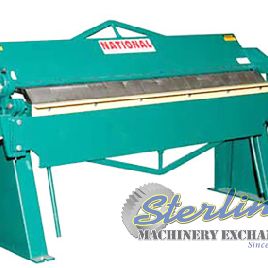 12 ga. x 6 'National # 7212, renforcé, (2) grands contrepoids en fonte, butée de tablier pour les plis répétés, neuf, # SMU67212