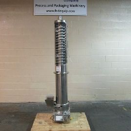Kramer#E2000-1500, Stainless Steel tower deduster, serial #9200/14, w/C810 controller, on base, 230 V., 1999, #48438 (2 available)