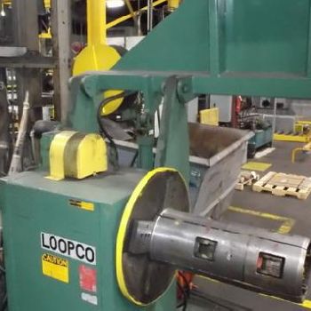 36" x 5Stamco/ Loopco loop slitting line, 20000 lb.,.10 -.135 thickness capacity,50 HP