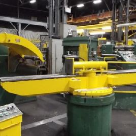 36" x 5Stamco/ Loopco loop slitting line, 20000 lb.,.10 -.135 thickness capacity,50 HP