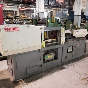 89 Ton, 4 oz.,Nissei#FN1000, 21.5" x 21.5 platen, 15.2 between tie bars, S38842