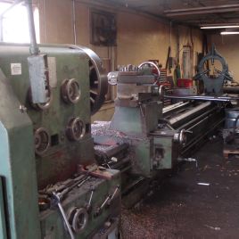 59 "x 240 Préstamo # GRSuper B, 4 agujeros, 50 HP, roscado in / mm, reposo estable, 1971