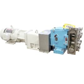 WaukeshaCherry Burrell # 134, bomba rotativa sanitaria positiva, 7.5 HP, línea I de descarga de 3 ", sin usar, # 13651