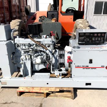 39 KWSpectrumDetroit, Natural Gas, Ford engine, 208 V., 3 ph, 12 lead, open skid
