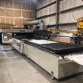 Cincinnati#CL-6, CNC laser cutter,2000 watt,120" X,60 Y,8 Z,5’ x10’ bed,Fanuc,2003