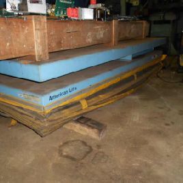 1000 lb.AmericanLift #S48040 - 1MC90-02, scissors lift table
