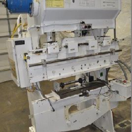 20 Ton,Wysong &amp; Miles#H20-52, hydra mechanical press brake,4.4â€™ OA,38" BH,2-1/2 stroke