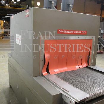 TPA/ Pierce #1026T, packaging shrink tunnels, single chamber, digital temp control, start/stop, conveyor speed controller