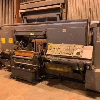 30" x 25Hem#WF160LA-DC, automatic horizontal bandsaw, coolant, #10614