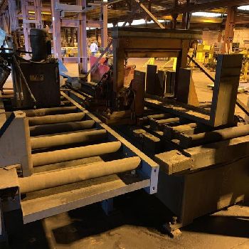 30" x 25Hem#WF160LA-DC, automatic horizontal bandsaw, coolant, #10614