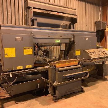 30" x 25Hem#WF160LA-DC, automatic horizontal bandsaw, coolant, #10614