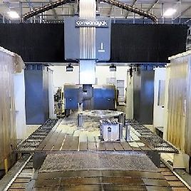 CorreAnayak # VERSA-55, molino de puente CNC de 5 ejes, 162 "BCY-196,216 X, 5k RPM, '15, # 27973